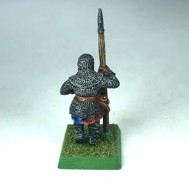 Classic Bretonnia Men At Arms Spearman - Painted - Warhammer Fantasy X8516