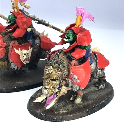 Orruk Warclans Gore-gruntas Boar Riders Painted - Warhammer Age of Sigmar BOX44