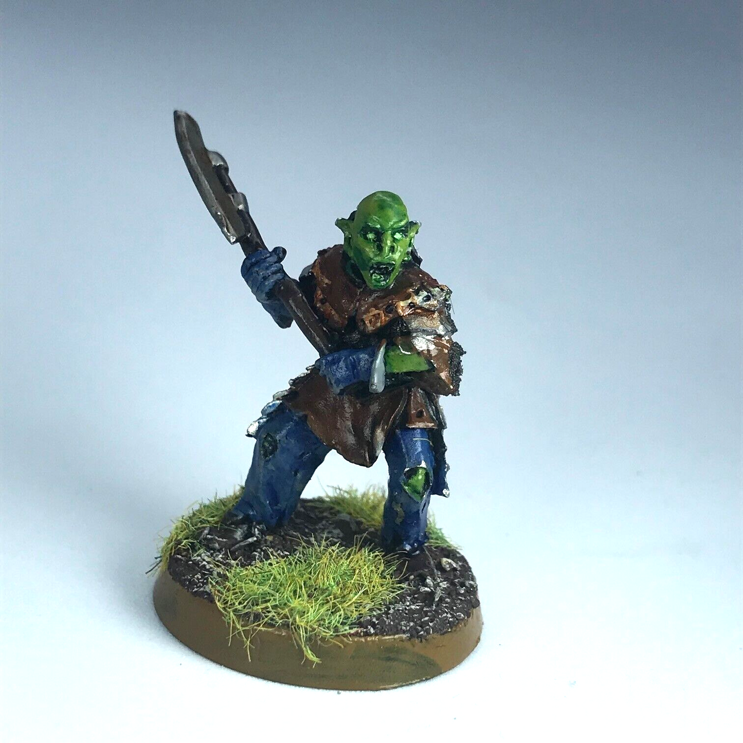 Metal Mordor Orc Warrior LOTR - Painted - Warhammer / Lord of the Rings X12511