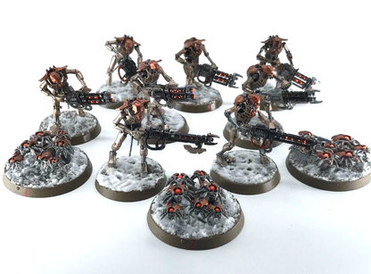 Necron Warriors Squadron - Warhammer 40K Games Workshop Painted C4884