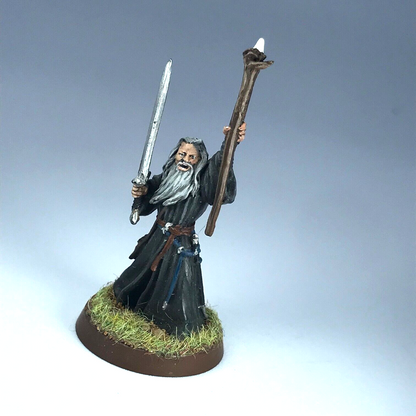 Gandalf the Grey Khazad Dhum Warhammer / Lord of the Rings Painted Metal X4104