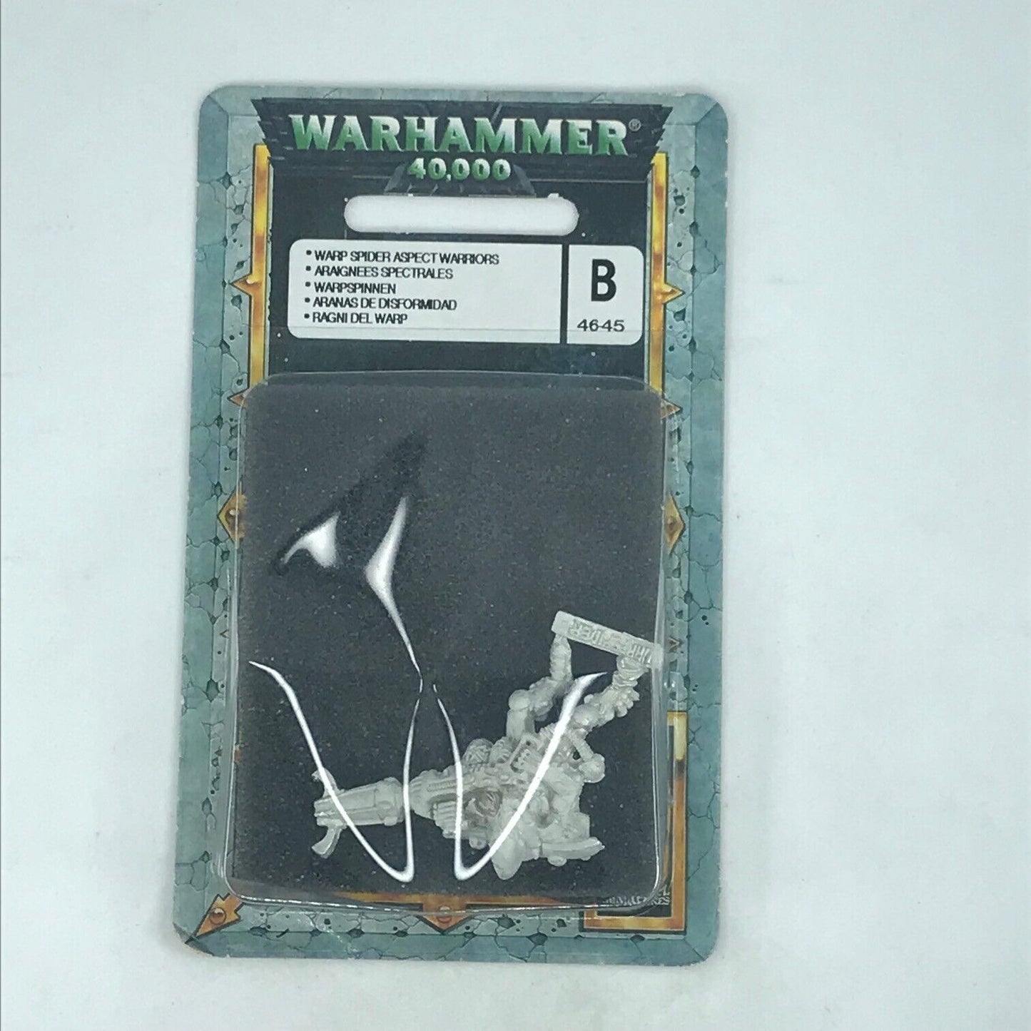 Metal Eldar Warp Spider Aspect Warrior Blister - Warhammer 40K C900