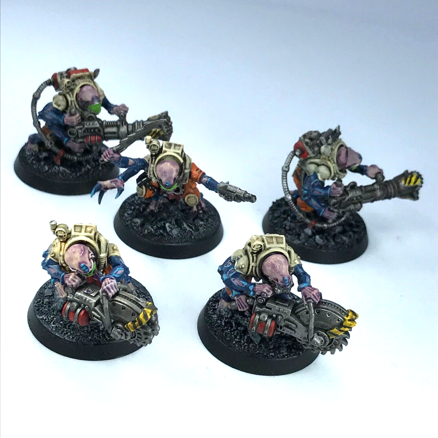 Acolyte Hybrids Genestealer Cults Cult - Painted - Warhammer 40K C3572