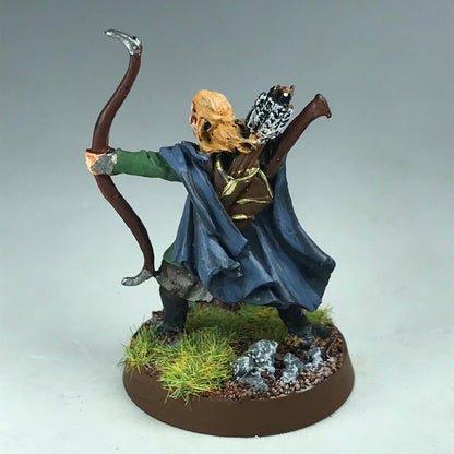 Metal Lothlorien Wood Elf Archer - Painted - Warhammer / Lord of the Rings X2171