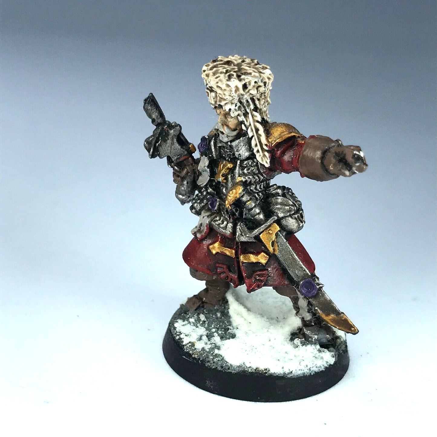 Metal Vostroyan Guard Sergeant Imperial Guard - Painted - Warhammer 40K X12525