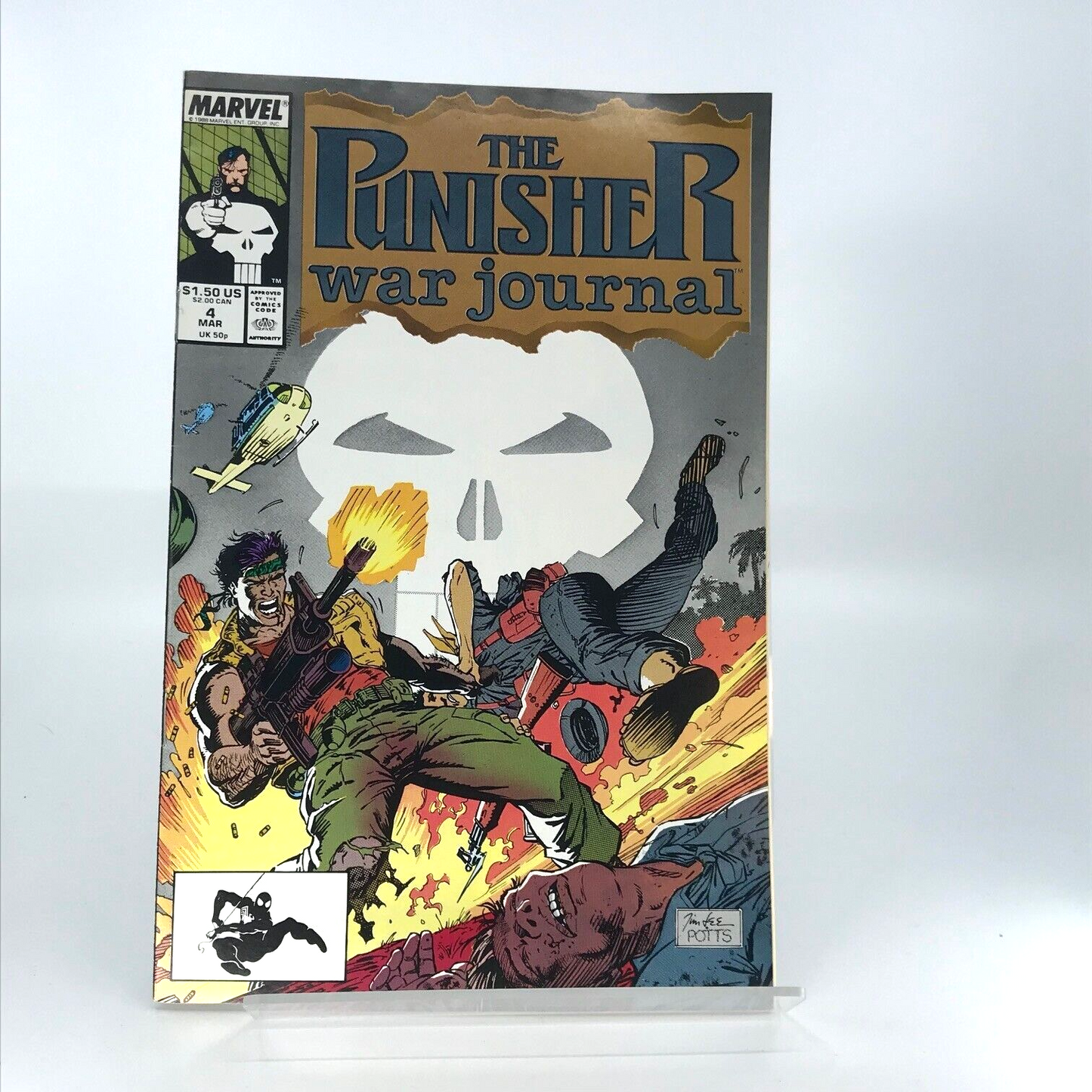 The Punisher War Journal Issue 4 Original Vintage Comic - Marvel Comics D55