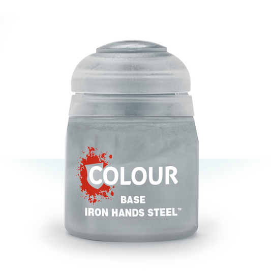 Iron Hands Steel - Citadel Base 12ml Games Workshop Citadel Paint