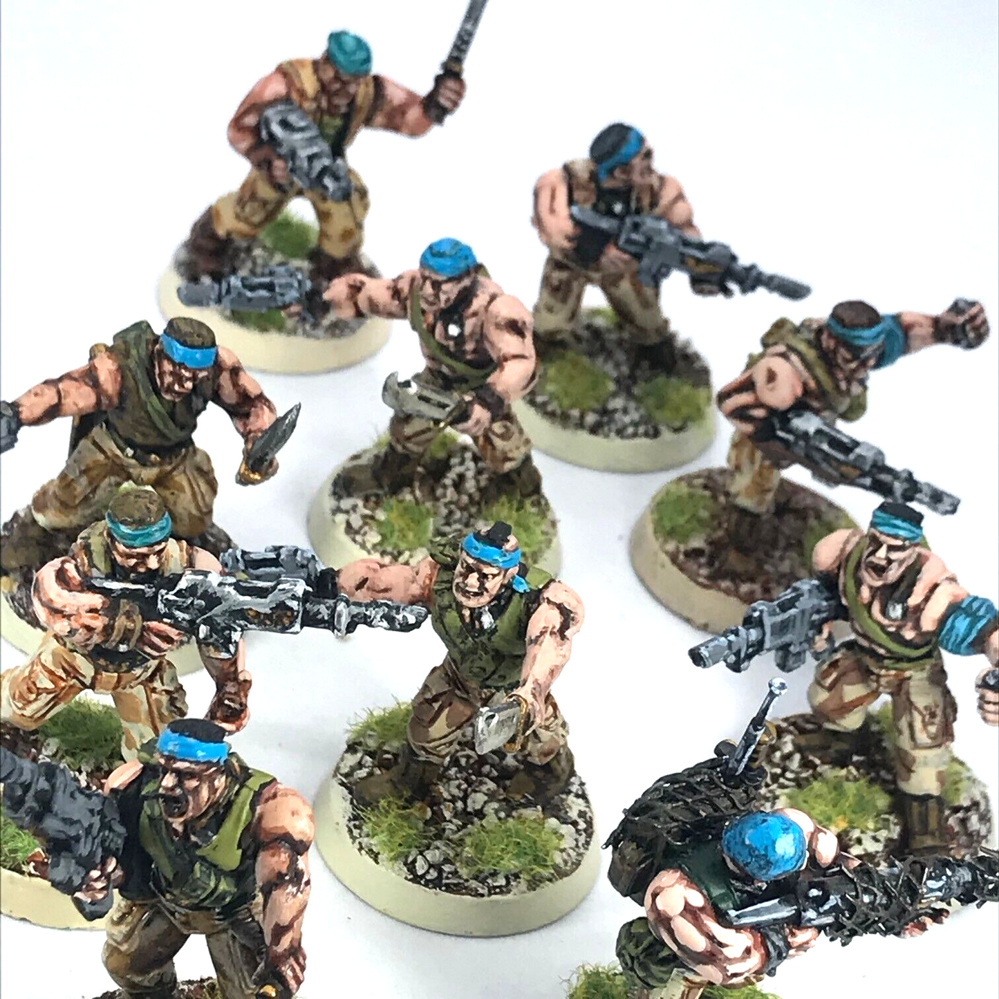 Imperial Guard Catachan Section Squad  - Painted - Warhammer 40K C1503