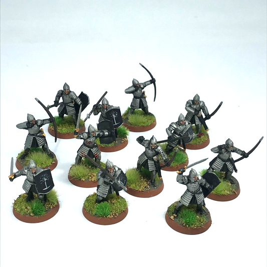 Minas Tirith Warriors - Painted - LOTR / Warhammer / Lord of the Rings C2518