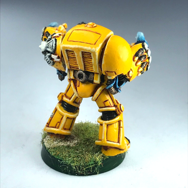 Metal Imperial Fist Terminator Space Marines - Painted - Warhammer 40K X10797