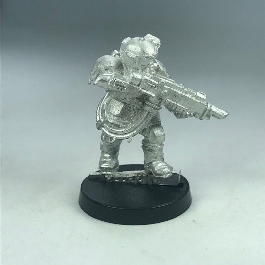 Metal Imperial Guard Kasrkin Stormtrooper Rifleman - Warhammer 40K X8009