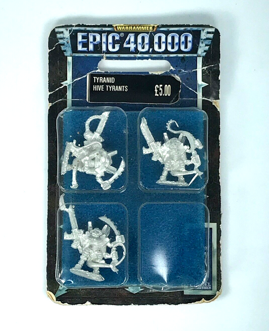 Classic Tyranid Hive Tyrants Blister - OOP - Epic Warhammer 40K C1221