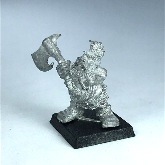 Dwarf Troll Slayer Warrior - Citadel Warhammer Fantasy Classic Metal GW X9107