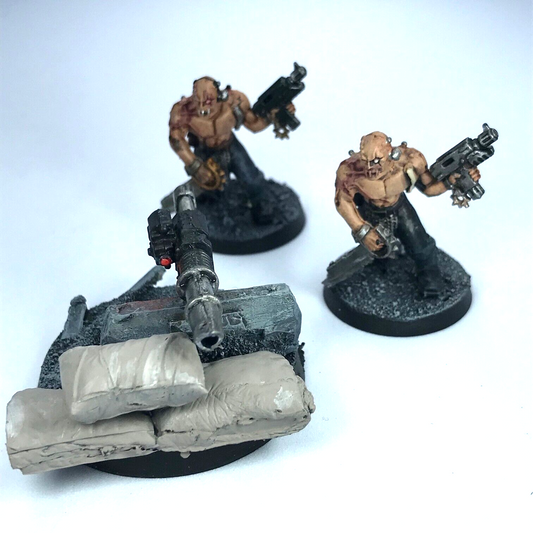 Traitor Guard Cultist Heavy Weapon Team Chaos Space Marines Warhammer 40K X12244