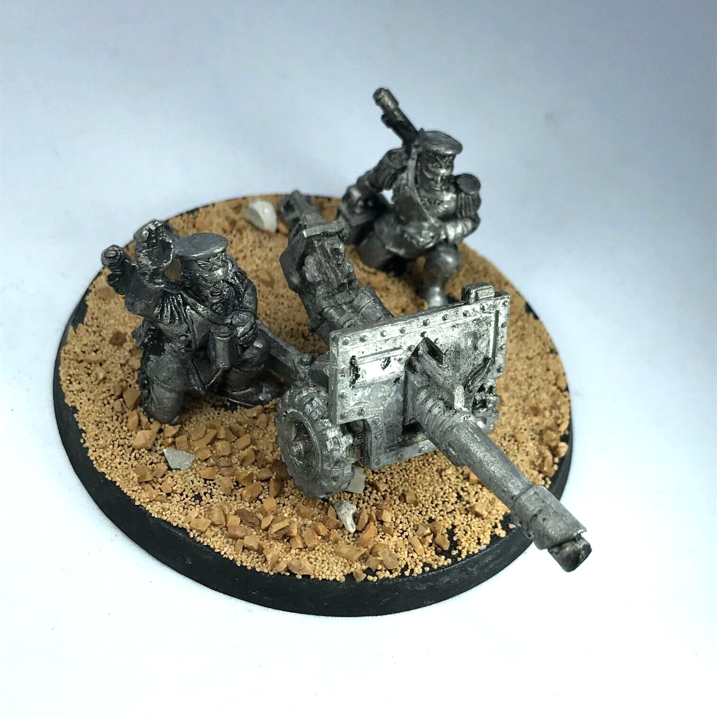 Classic Imperial Guard Mordian Lascannon Team Heavy Weapon - Warhammer 40K C3977