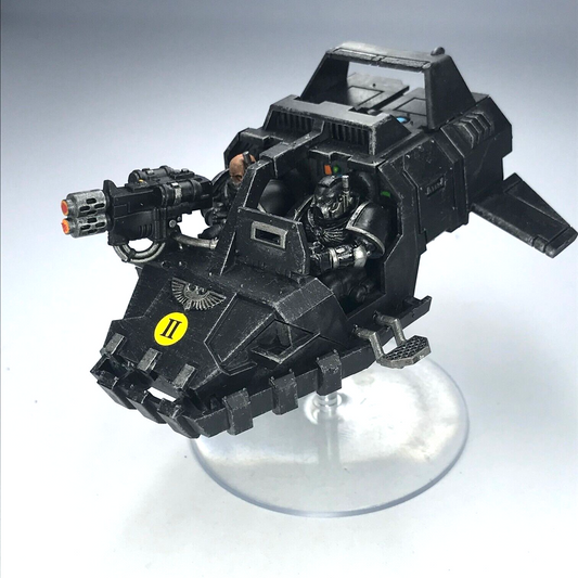 Iron Hands Land Speeder Space Marines - Painted - Warhammer 40K C635