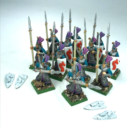 High Elves Elf Spearmen Infantry - Painted - Warhammer Fantasy C945