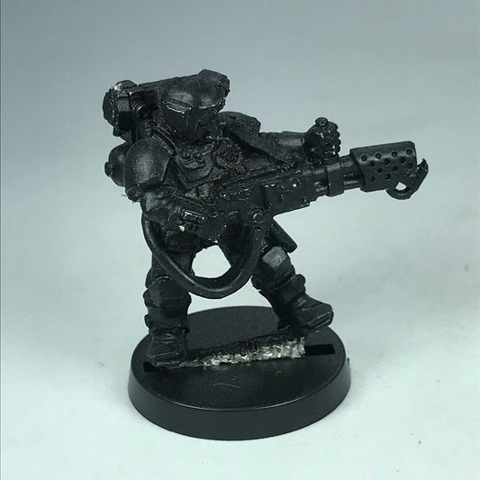 Metal Imperial Guard Kasrkin Stormtrooper Elite Flamethrower Warhammer 40K X664