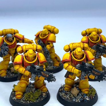 Primaris Intercessors Imperial Fist Space Marine - Painted Warhammer 40K C3116