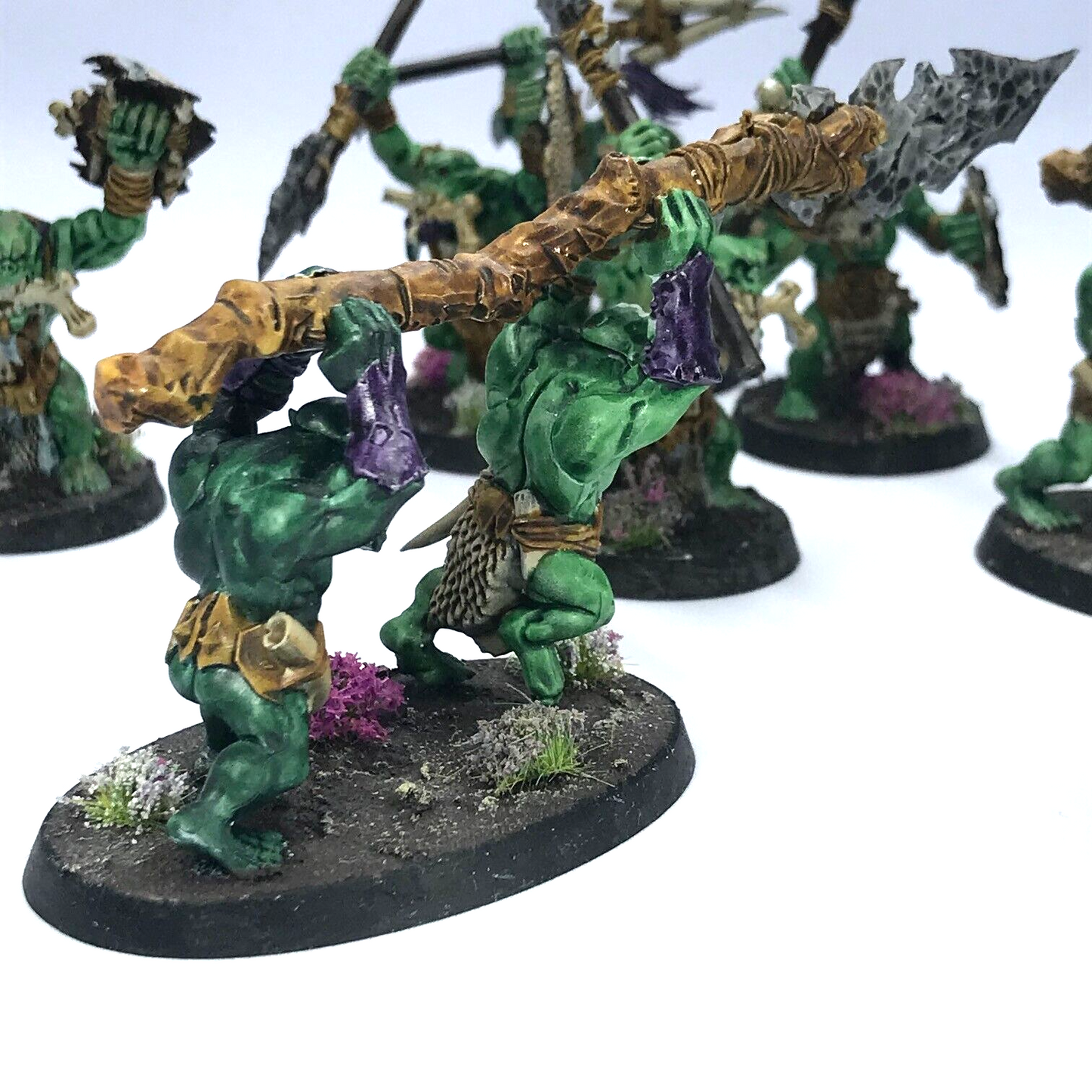 Orruk Warclans Savage Orruk Morboys - Painted - Warhammer Sigmar C4155