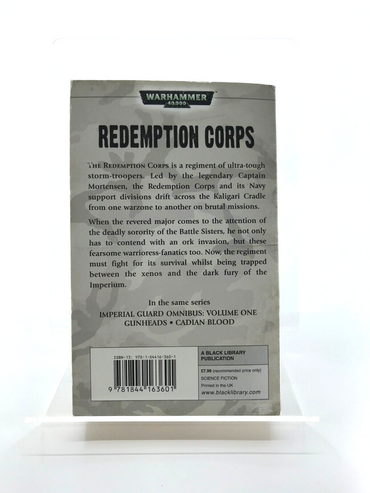 Redemption Corps Imperial Guard Novel - Rob Sanders Games Workshop M542