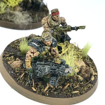 Custom Catachan Heavy Bolter Squad Imperial Guard - Warhammer 40K C3191