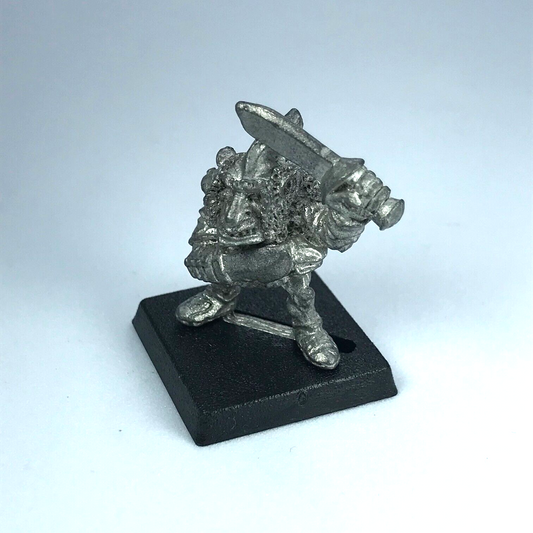 Classic Metal Goblin Warrior Dated 1988 Orcs & Goblins - Warhammer Fantasy X8718