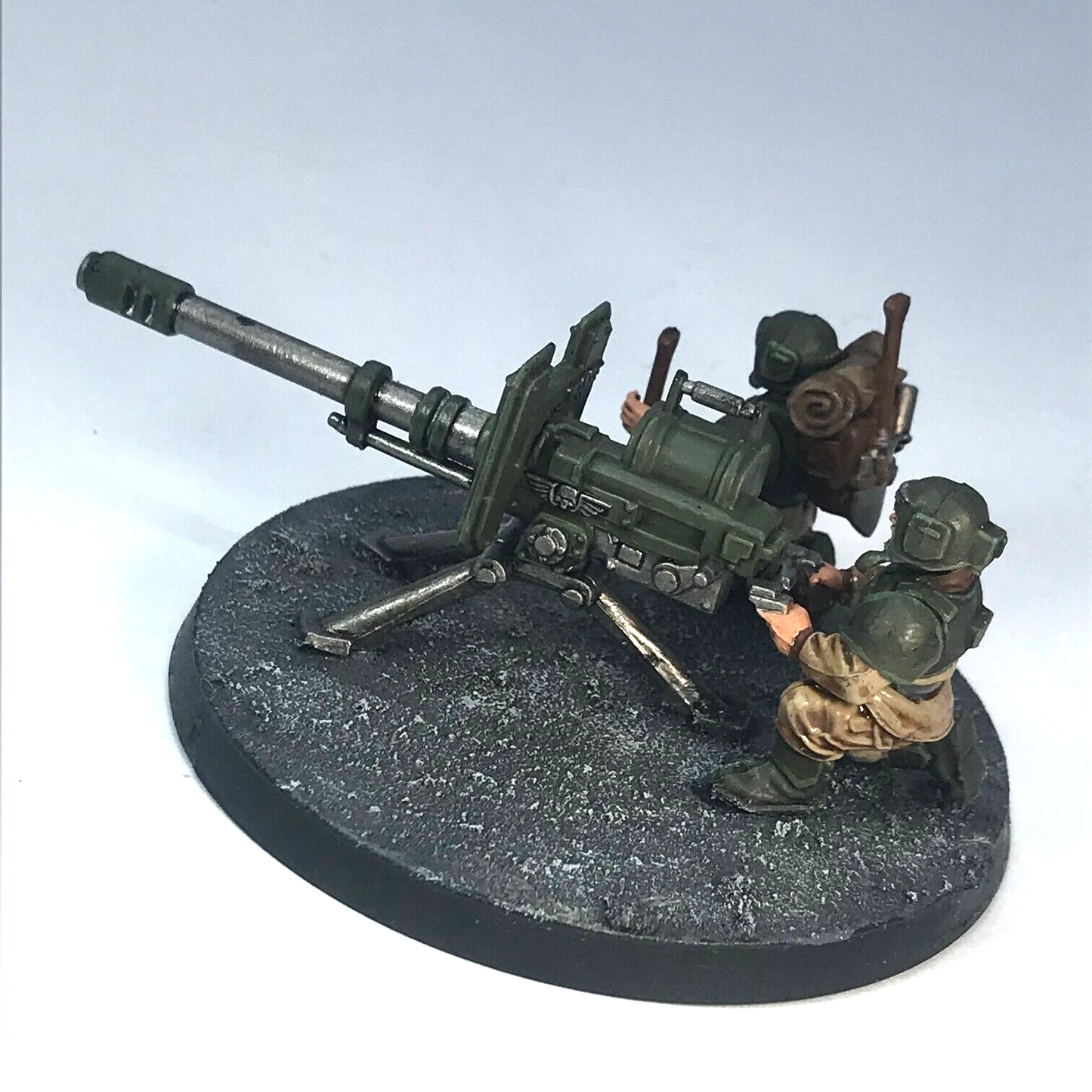 Imperial Guard Cadian Auto Cannon Astra Militarum - Painted Warhammer 40K C3971