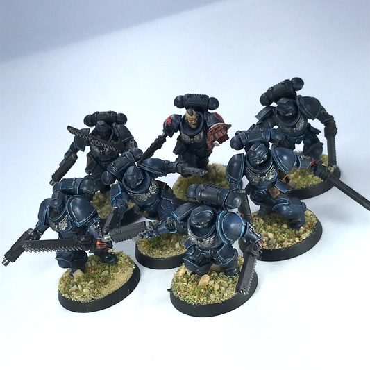 Space Marine Assault Intercessors - Painted - Warhammer 40K C3554