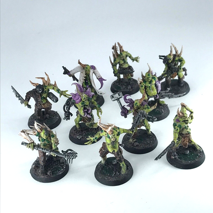 Poxwalkers Death Guard - Warhammer 40K Games Workshop Painted C4589