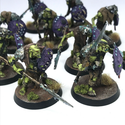 Gutrippaz with Stikkas Orruk Warclans - Painted - Warhammer Age of Sigmar C2865