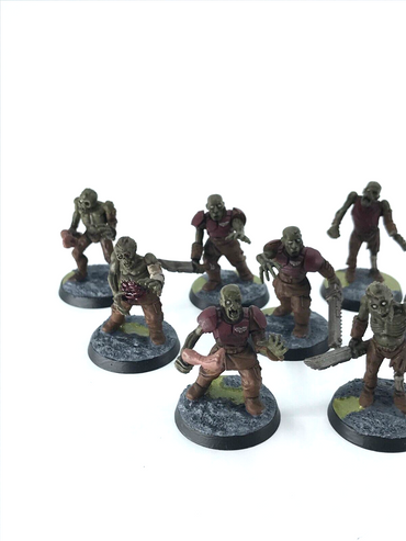 Astra Militarum Kitbash Zombie Zombies Imperial Guard - Warhammer 40K C2102