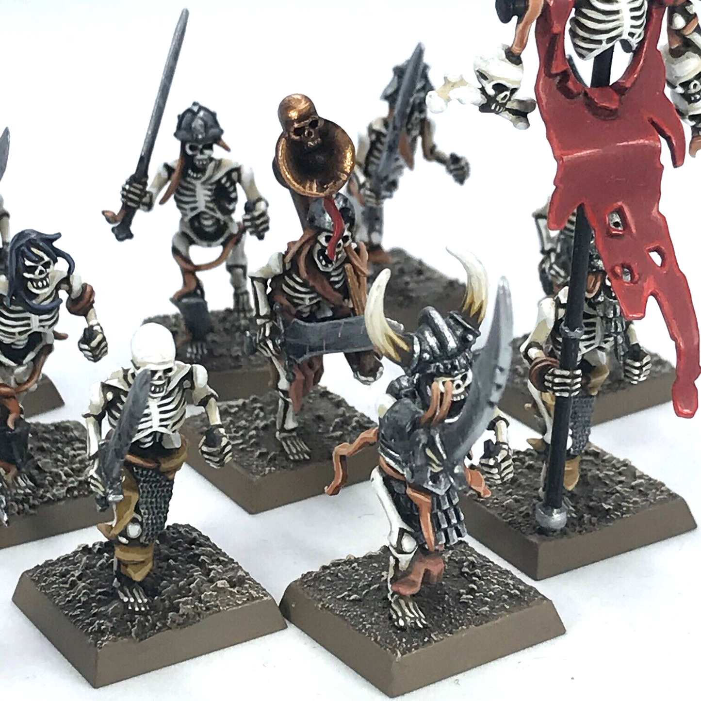 Undead Skeleton Warrior Regiment Vampire Counts - Warhammer Fantasy C2028