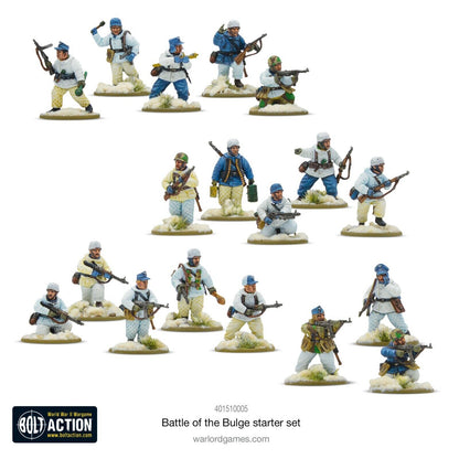 Bolt Action Starter Set - Battle of the Bulge 3rd Edition - Warlord Games - New