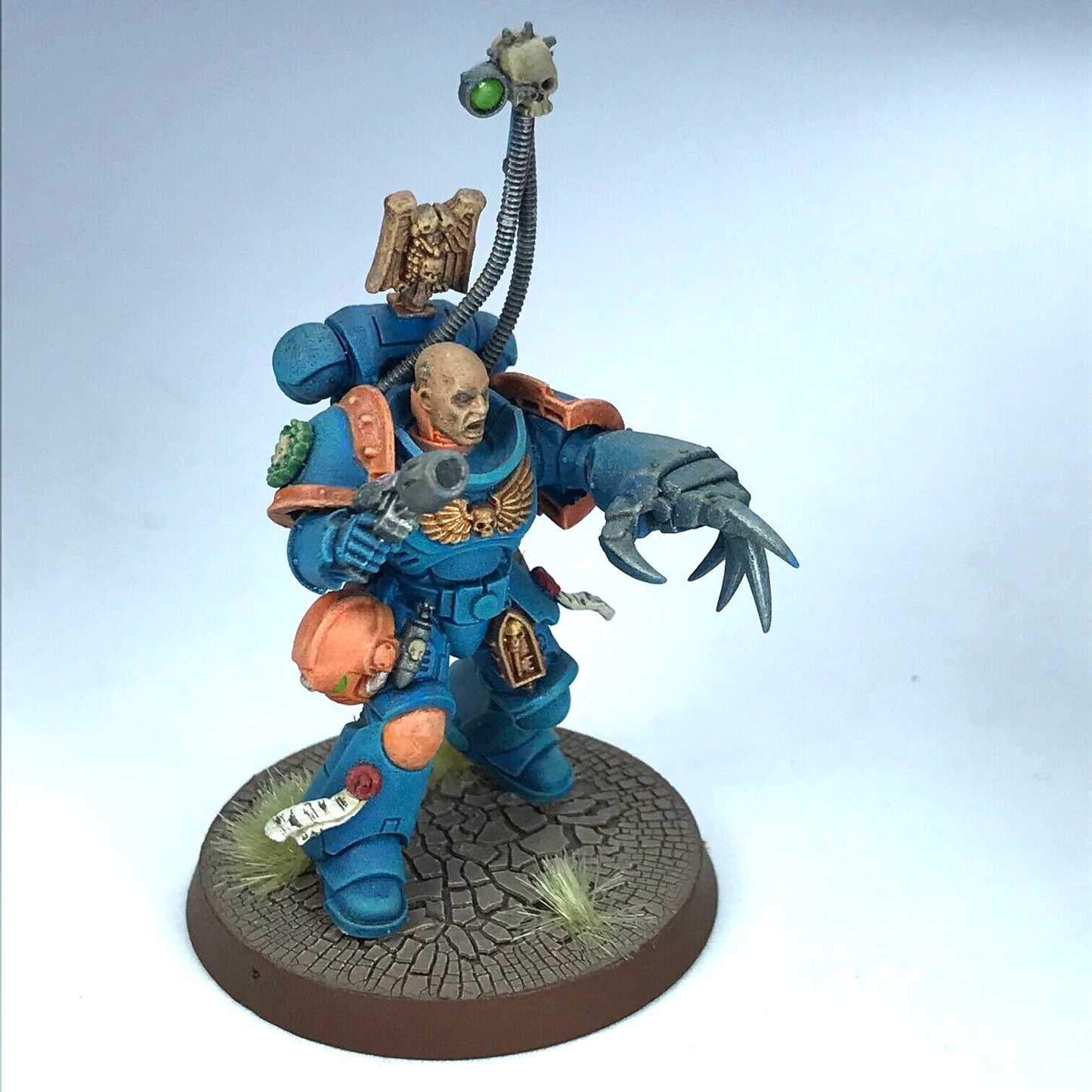 Space Marine Primaris Converted HQ Character - Painted - Warhammer 40K C1402