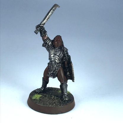 Uruk Hai Captain LOTR Warhammer / Lord of the Rings Painted Metal X13106