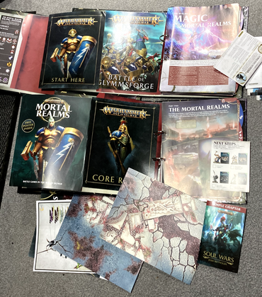 Stormcast Eternals Binder Folder Magazine Book Bundle - Warhammer Age of Sigmar