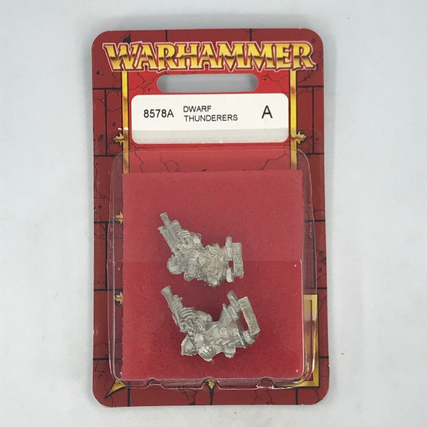 Metal Dwarf Thunderer Riflemen Blister - Warhammer Fantasy C1069