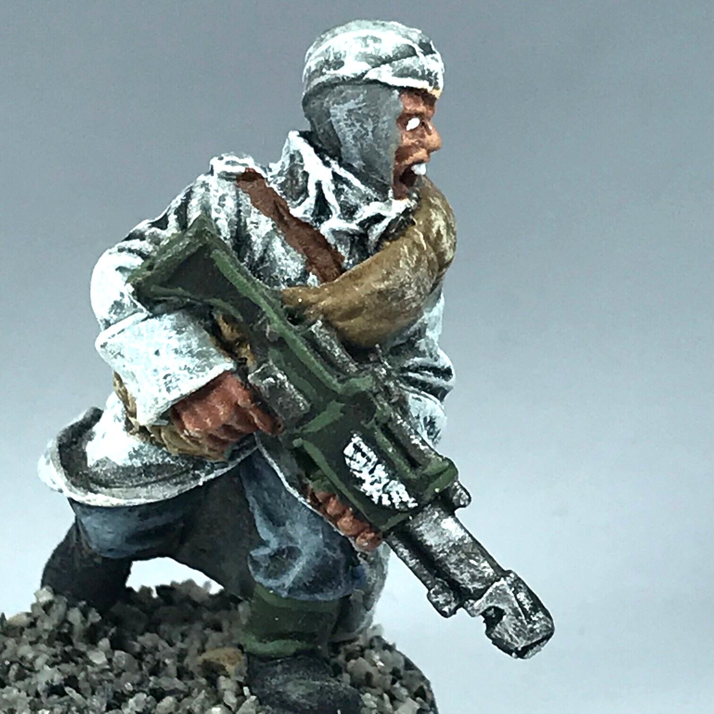 Metal Valhallan Ice Warrior Rifleman Imperial Guard - Warhammer 40K X10386