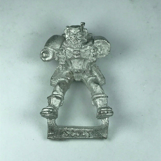 Metal Scout Attack Bike Rider Space Marine - Warhammer 40K X6558