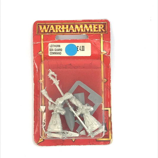 High Elf Elves Lothern Sea Guard Command Blister - Warhammer Fantasy C2784