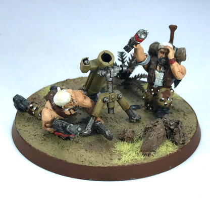 Catachan Mortar Team Imperial Guard - Painted - Warhammer 40K GW C3827