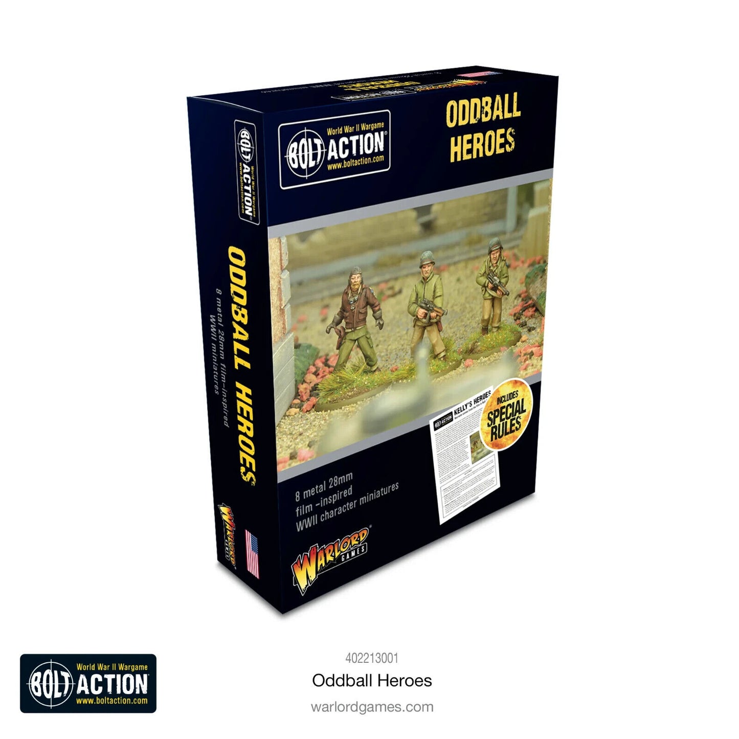 Oddball Heroes - Warlord Games Bolt Action Miniatures