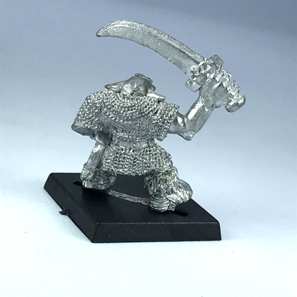 Classic Armoured Orc Warrior Dated 1992 Orcs Goblins - Warhammer Fantasy X13074