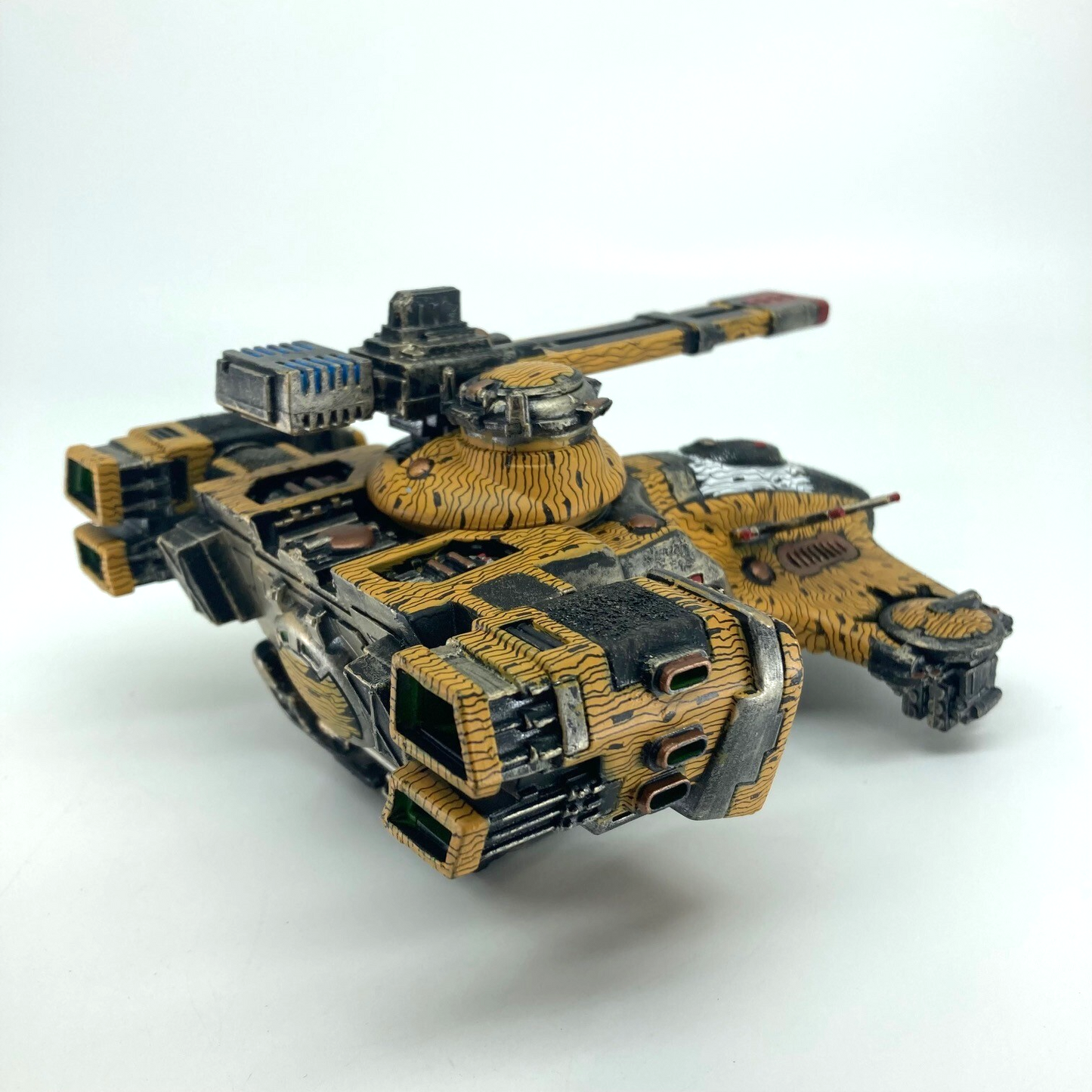 Tau Hammerhead Gunship T'au Empire - Painted - Warhammer 40k Games Workshop (2)