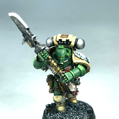 Metal Classic Space Marine Captain - Painted - Warhammer 40K X9143