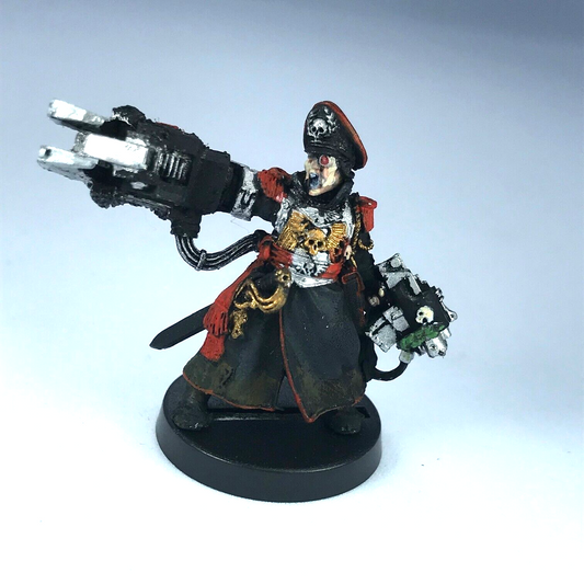 Classic Metal Commissar Yarrick Imperial Guard - Painted - Warhammer 40K X12226