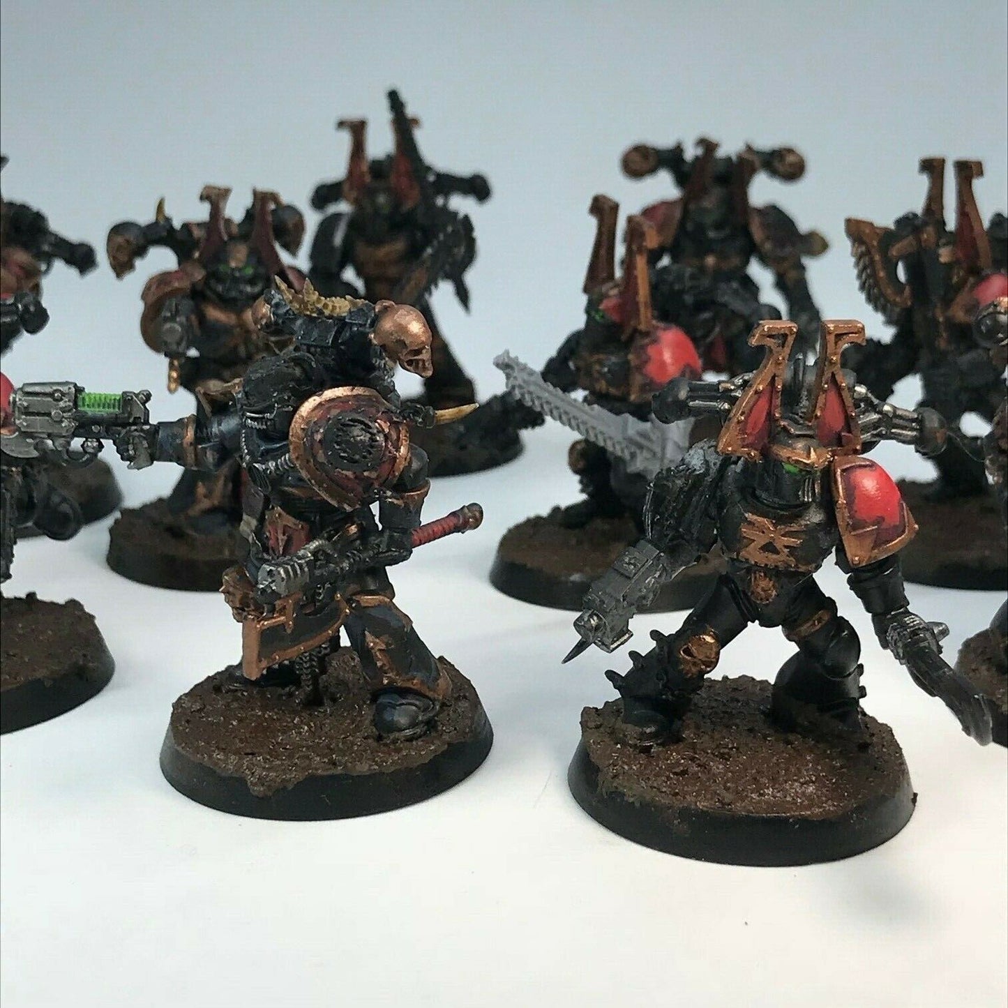 Chaos Space Marines Squad Painted - Warhammer 40K C2309