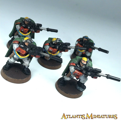 Painted Blood Angel Scout Sniper Squad Space Marine - Warhammer 40K C983