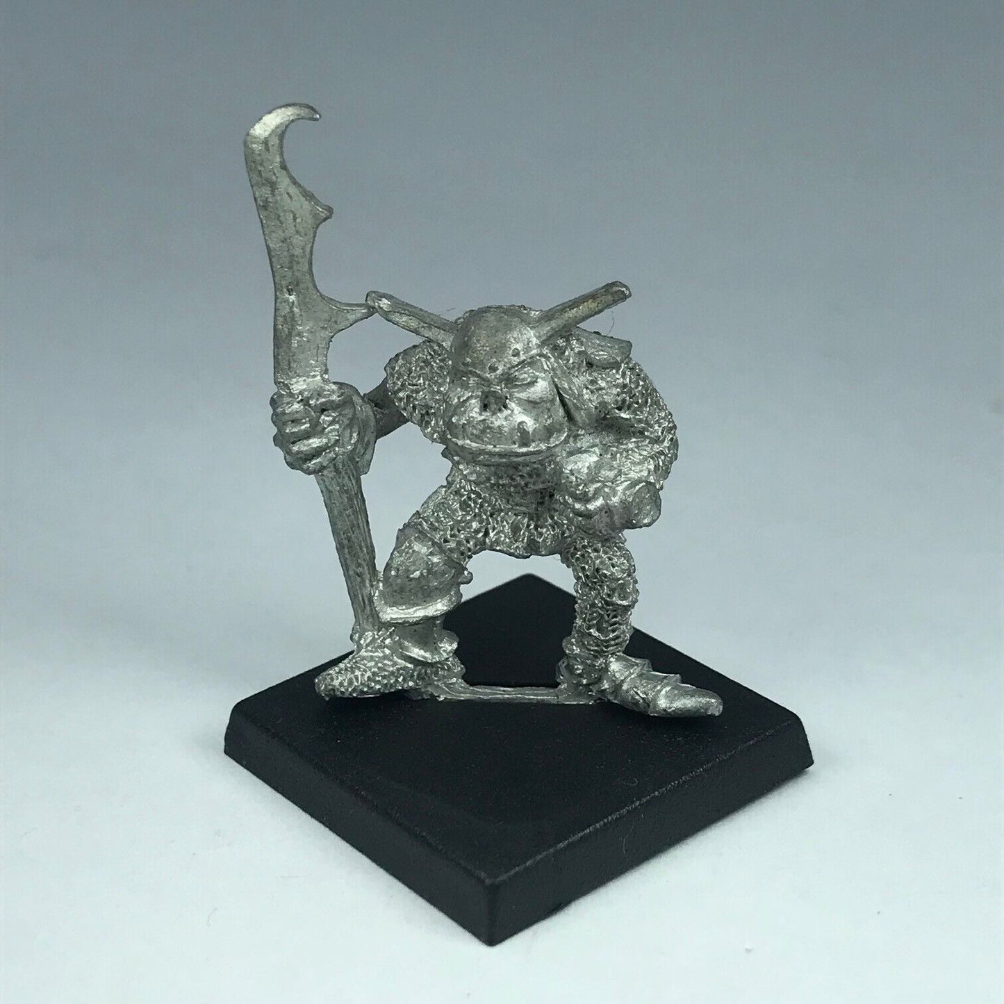 Metal Classic Orc with Spear Warrior Orcs Goblins - Warhammer Fantasy X3894